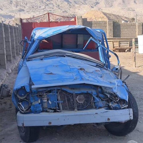 ماشین تصادفی وانت